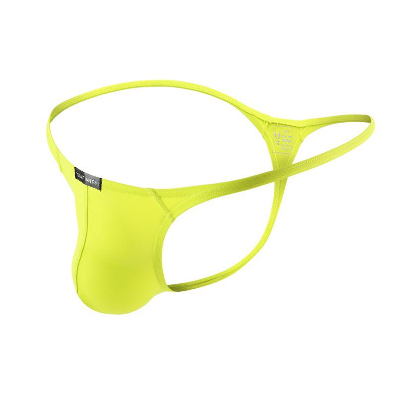 Bath Love Angel Men's Sexy Nylon Low-Rise Thong Underwear