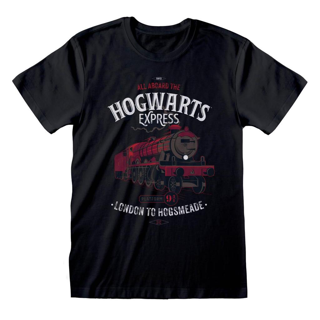 HARRY POTTER Unisex Adult All Aboard T-Shirt
