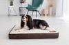 Orthopedic Dog Bed, Dog Mattress, Welsti Beige Bone M 70X50 Non-Slip