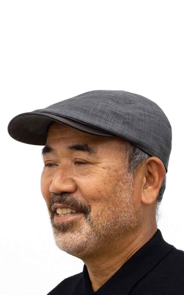 Hunting Hunting Fashion Made In Japanese Binchotan Charcoal Eaves Leather Made In Kyoto [creareki] Hat, Men's Hat, Cap, Beret, Cap, Accessory, Men's,