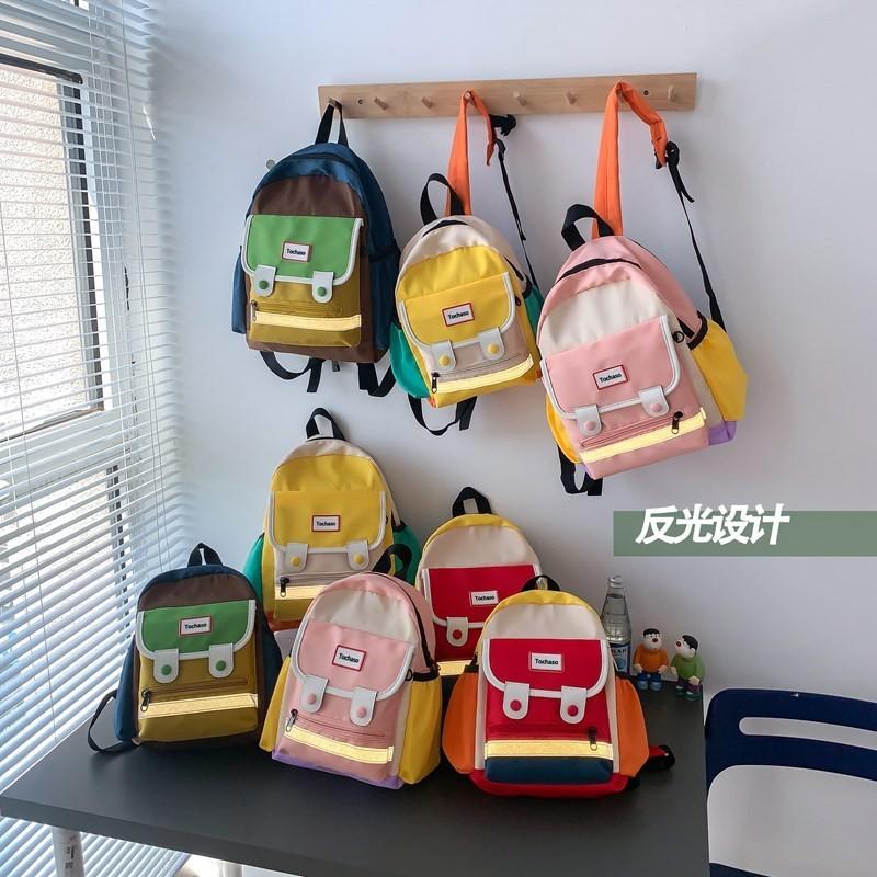 Cute Oxford Fabric Backpack For Young Kids Breathable And Stylish School Bag