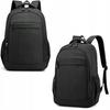 ZOLA Teen Backpack, 2 Compartments, Water Resistant, Black, 42x32x15cm, School Bag, Daily Commute