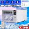 Aparat de aer condiționat portabil mic, cu telecomandă inteligentă, economie de energie, dezumidificare, aparat de aer condiționat pentru dormitor, răcitor de aer, 18x11x9.1in