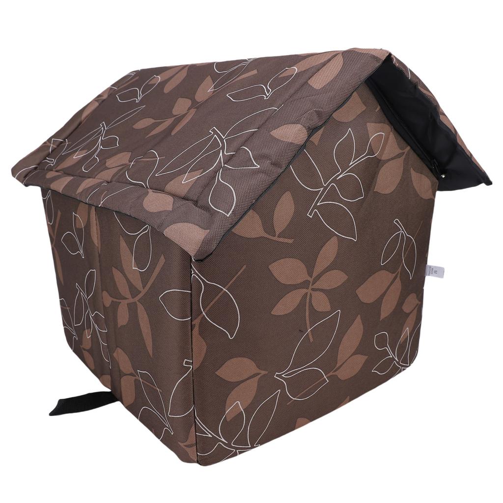 Outdoor Cat House Water Proof Cloth Weather Proof Insulated Pet Shelter Dog House for Outside Pets In Winter