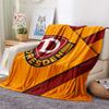 Coperta in Flanella con Stampa Dynamo Dresden, Alta qualità Confortevole per Tutte le Stagioni, Arredamento per la Casa, Calore e Comfort