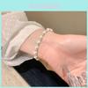 Elegant Pearl Bracelet With Rhinestone Accents For Womens Summer Fashion