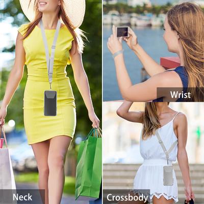 Phone Lanyard Strap for Around The Neck and Shoulder Crossbody Cellphone Lanyard Adjustable Phone Strap with Tether Tabs