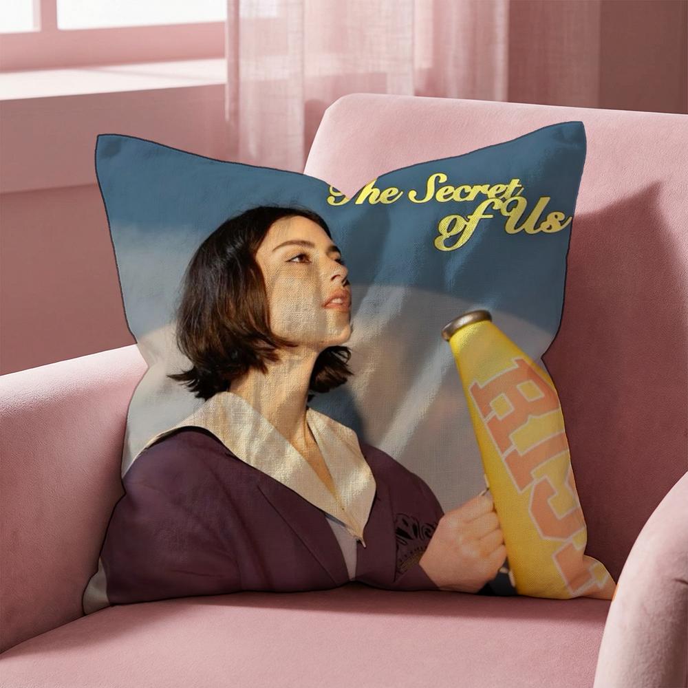 Singer G-Gracie Abrams Cushion Cover Multi-Scene Pillow Cover for Home & Car - Reversible, Soft & Durable for Daily Use