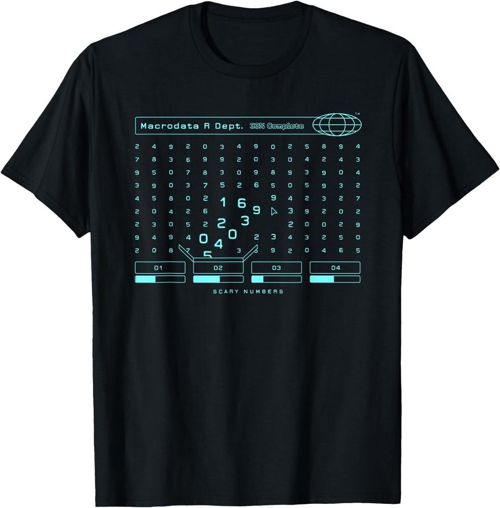 

Severance Scary numbers Macrodata Refinement TShirt Unisex Tee Unisex T-Shirt XXL