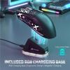 ATTACK SHARK X11 PixArt PAW3311 Mouse Wireless cu Trei Moduri pentru Jucători Stație de Încărcare Senzor de Gaming, Mouse Wireless BT/2.4G