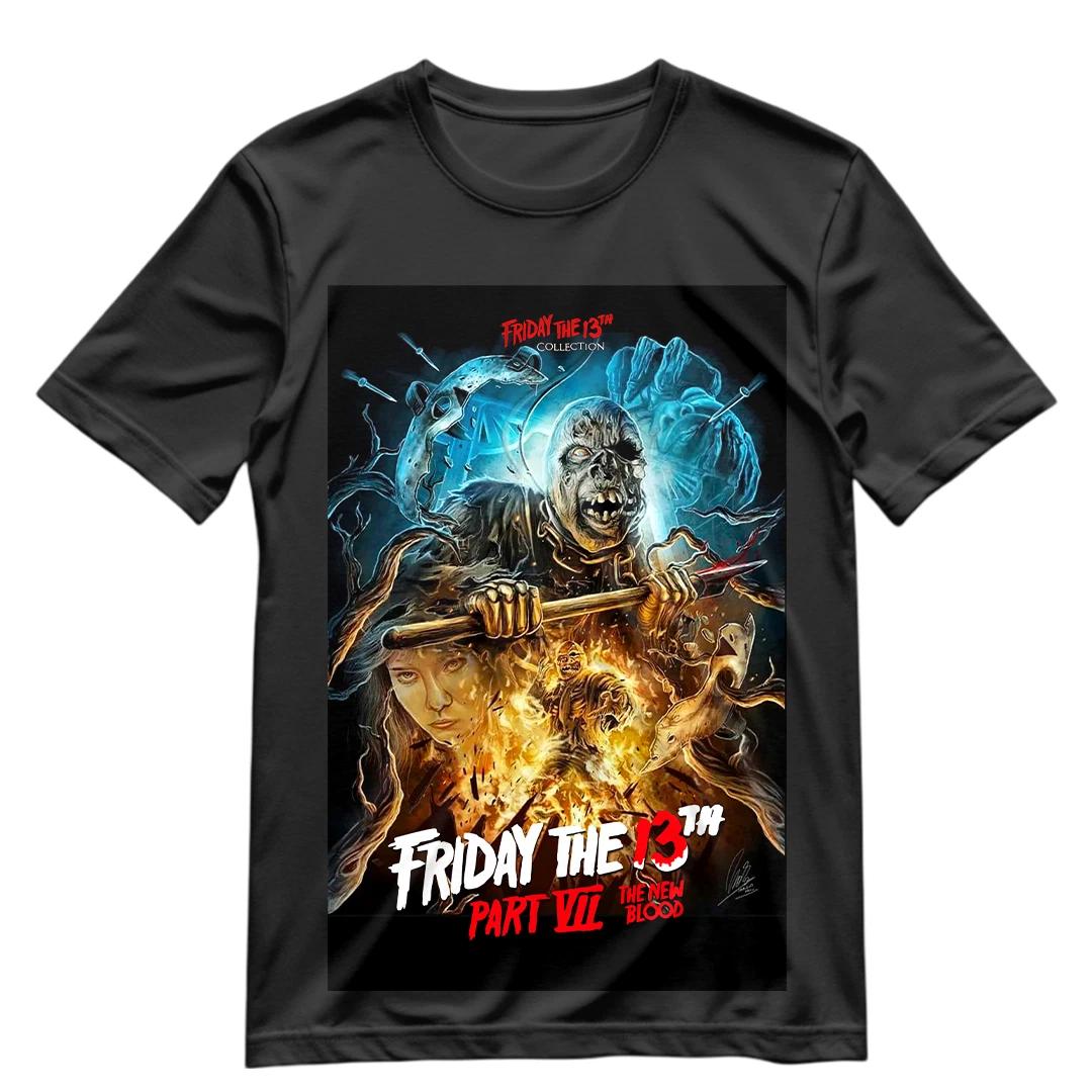 Friday the 13th Part VII T-Shirt Jason Voorhees Shirt S-3XL Friday Tee V2 M