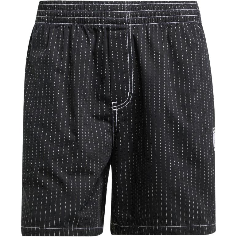 

Adidas Originals Striped Loose Fit Casual Shorts Men Shorts Black JP4491 XL