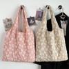 Damen Spitze Schultertaschen Geprägtes Blumenmuster Damen Florale Handtasche Lässige Tragetasche Literarische Büchertasche Einkaufstasche Für Mädchen