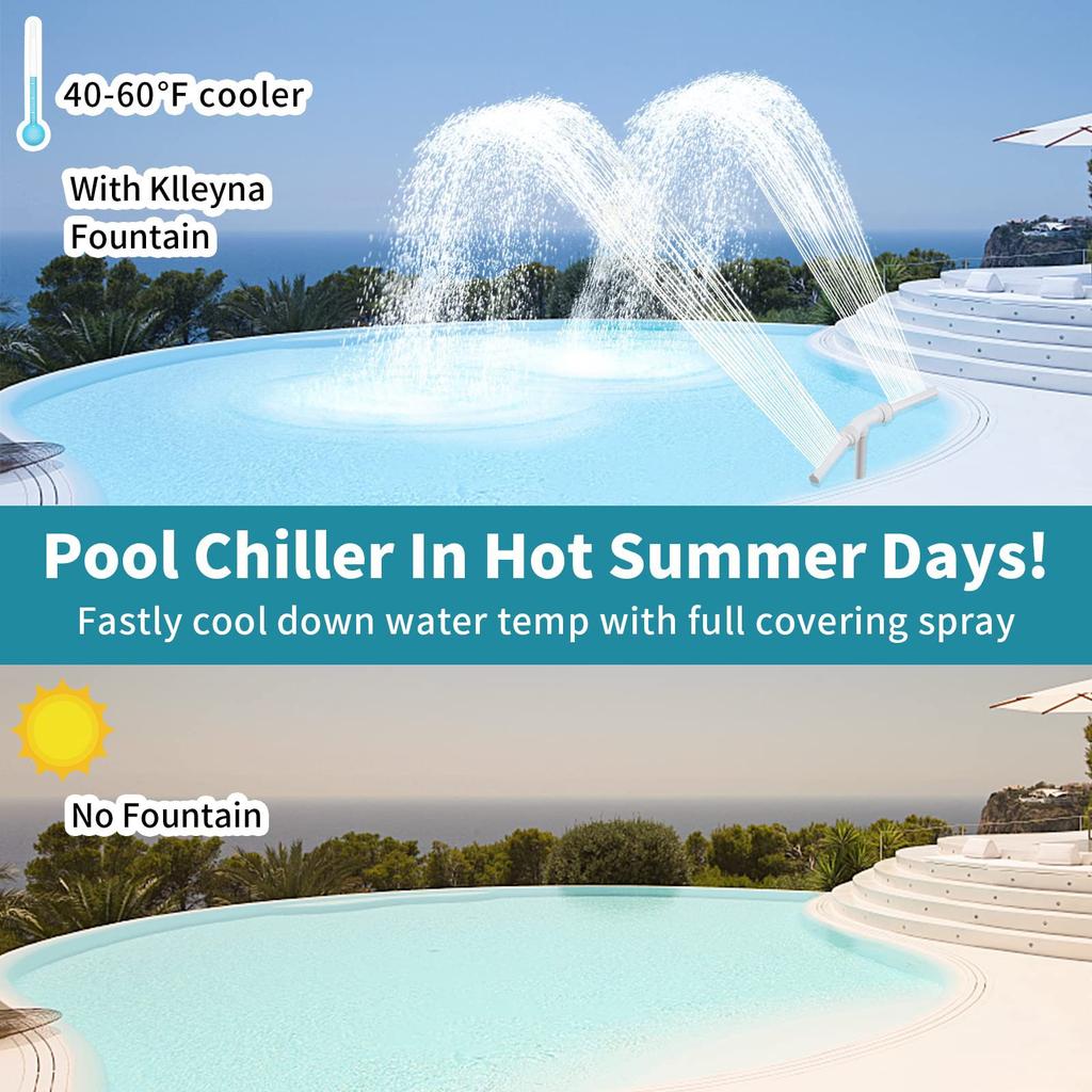 Double Swimming Pool Bracket Swimming Pool Fish Pond Garden