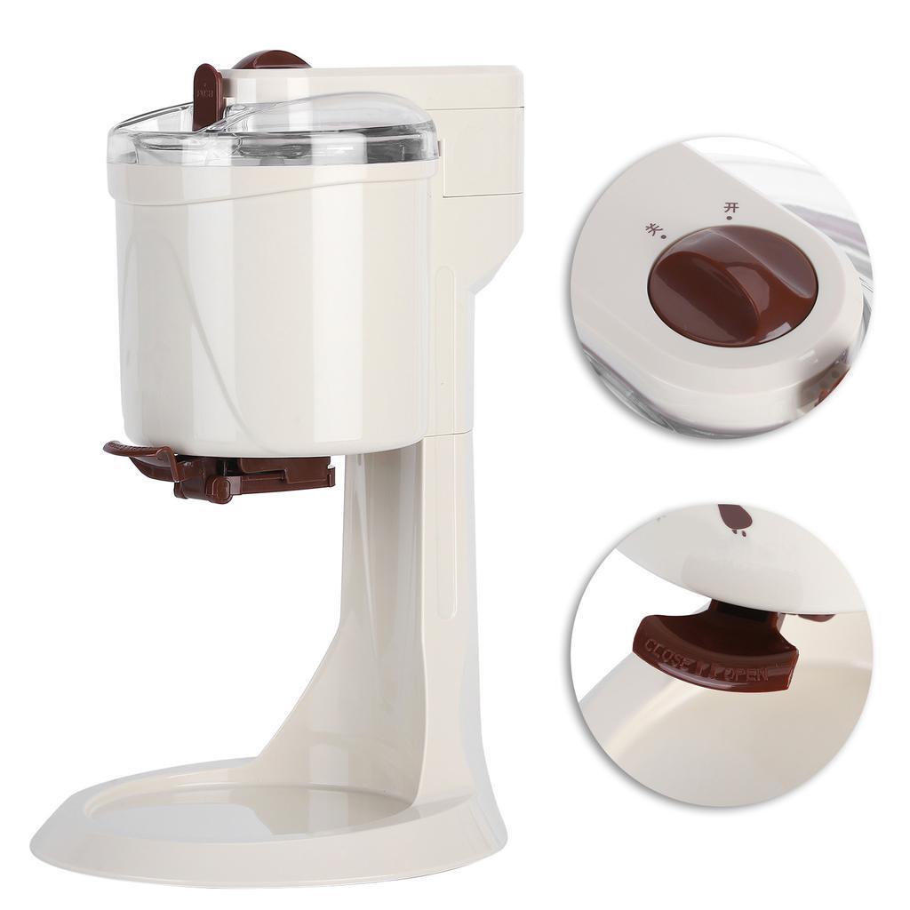 Macchina per Gelato Completamente Automatica per Bambini Domestica Mini Multifunzione Macchina per Gelato con Cono