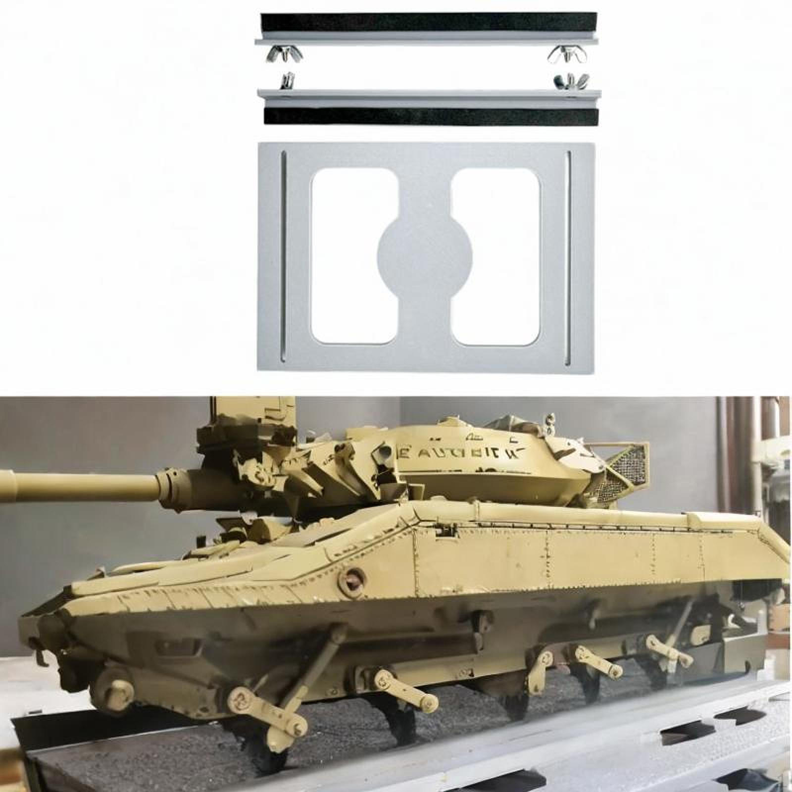 

Assembly Model Rack Auxiliary Brain Teaser Home Decor Painting and Aging Holder Miniature Armored 19cmx13cm