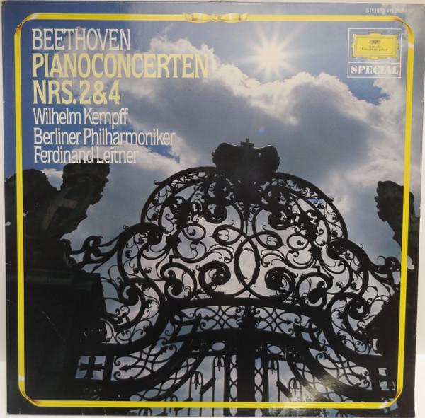 LP Record LUDWIG VAN BEETHOVEN / WILHELM KEMP - Pianoconcerten Nrs. 2 & 4 4152591 Deutsche Grammo Netherland Classical Used