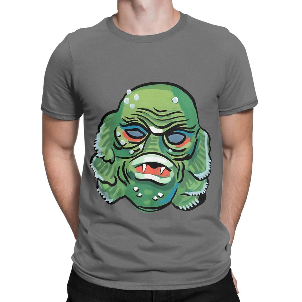 cCreature From The Black Lagoon Art Graphic 100 Cotton TShirt cCreature from the Black Lagoon Tees Tops For Unisex