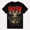 Deicide T-Shirt Banished By Sin 2024 Florida Death Metal Brutal Style Shirt Tees Tops Unisex Cotton Short Sleeve High Street