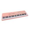 54 Key Keyboard Piano Smoothly Plastic Keyboard Piano Portable Dual Power Supply System Electric Piano Keyboard with Microphone for Kids