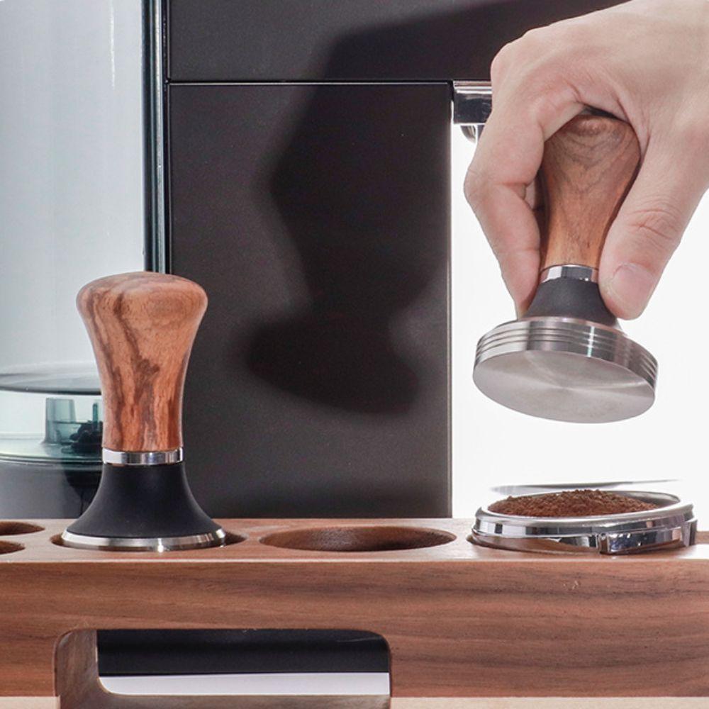 51/53/58 MM Coffee Powder Pressing Hammer Coffee Powder Distributor Leveler Tool  Barista