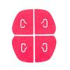 For Model Y Juniper 2026 Open Door Button Stickers for Tesla Model 3 Highland Handle Button Trim Protector Decals Car Accessorie