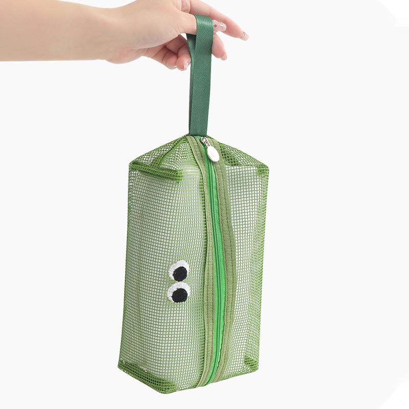 Mesh Breathable Toiletry Bag, Storing Toothbrushes, Towels, Skincare Products, Portable for Travel and Business Trips