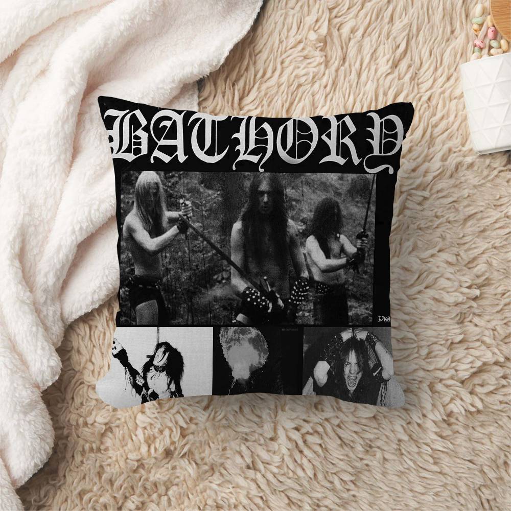 Bathory Quorthon Pillow Gifts Home Office Furnishings Bedroom Sofa Car Cushion Cover case xcm