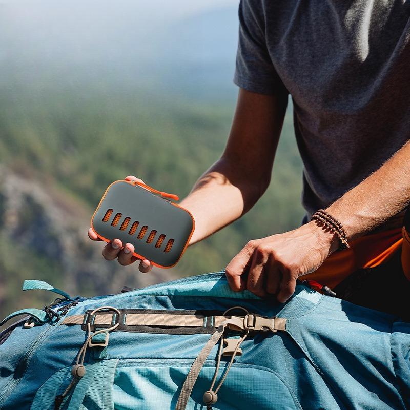 Camping Koeldoeken met EVA-etui, Compacte & Draagbare Reis IJshanddoek Sneldrogende Handdoeken voor Sport, Gym, Wandelen en Yoga