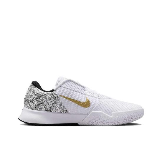 Nike Court Air Zoom Vapor Pro 2 Magnolia Unisex Sneakers White Black Metallic-Gold FZ8227-100
