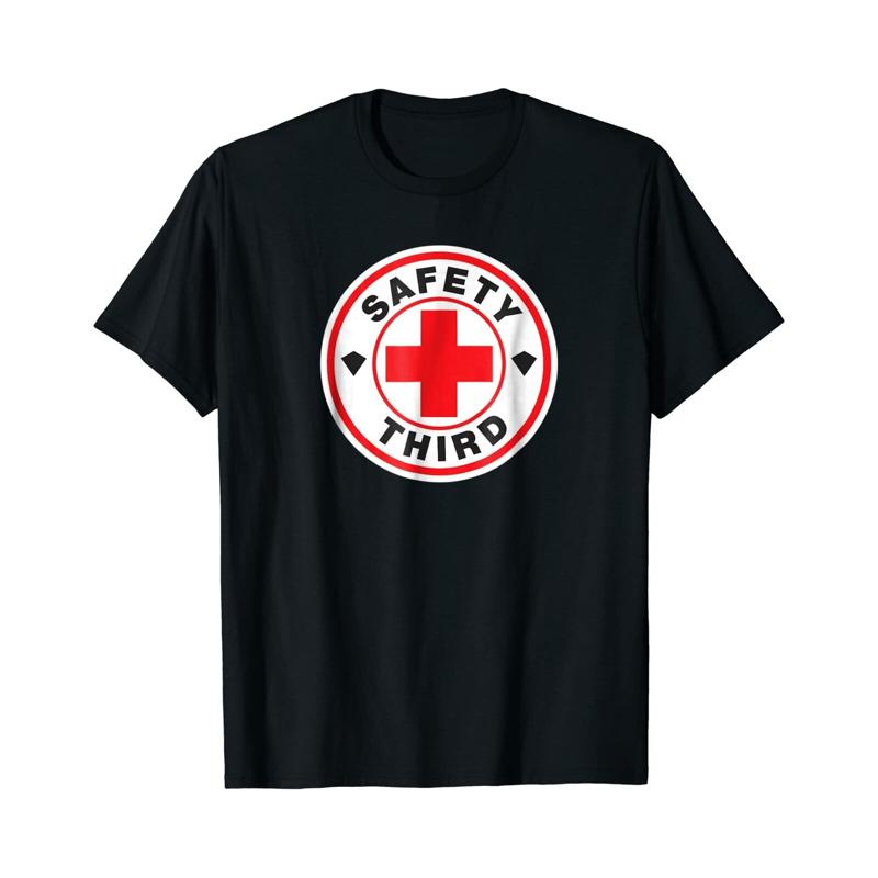 NEW LIMITED 4th Of July Safety Third Great idea T shirt Size S 5XL