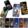 Cover for Xiaomi Redmi Note 15 11 9 10 Pro Plus A5 9A 9T 10A 10C 9C NFC 15C 8T Phone Case I-Irons M-Rocks M-Maidens
