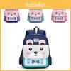 Adorable Nylon Animal Backpack For Kids Cute Preschool Bookbag For Boys And Girls