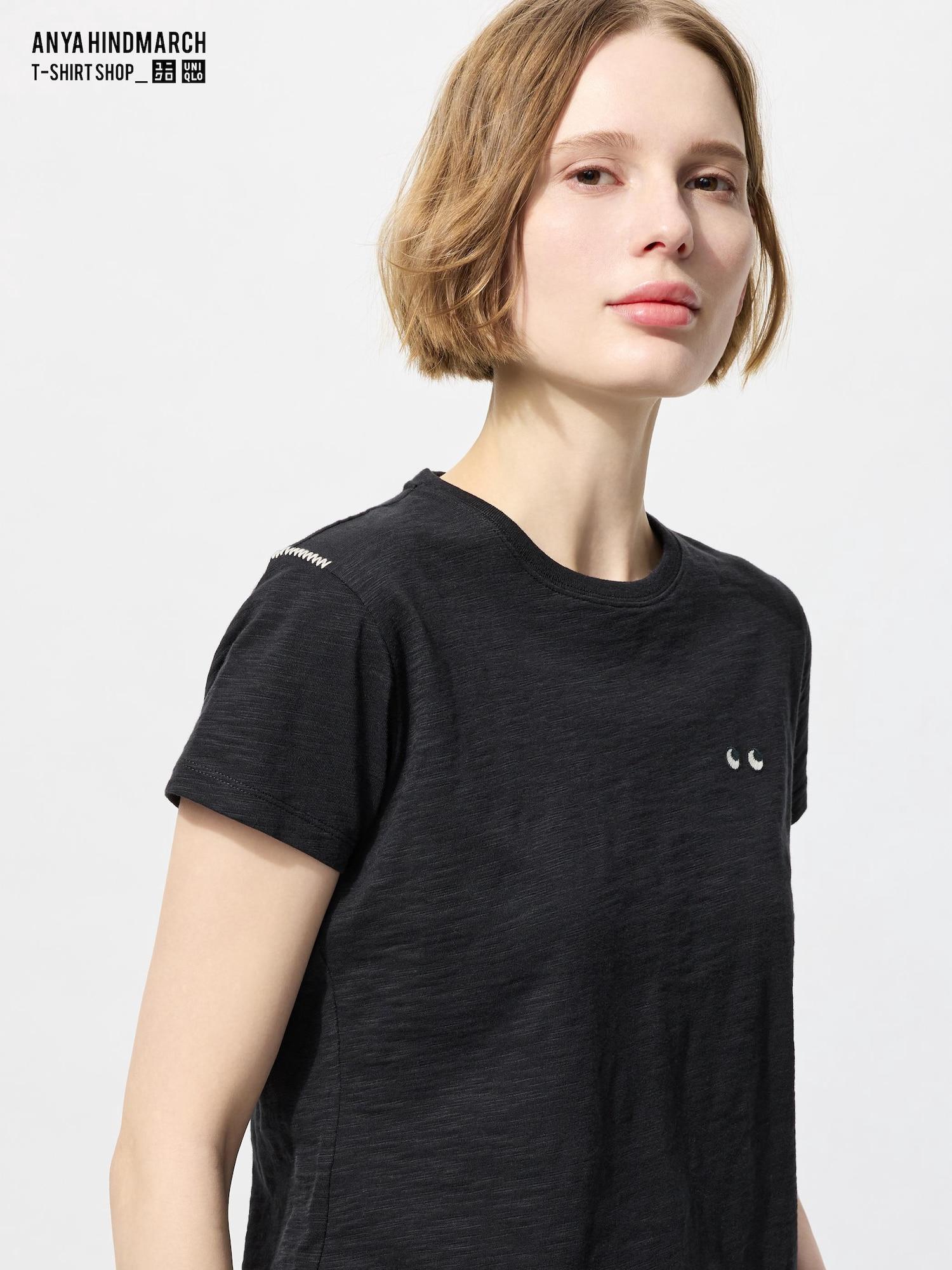 

Uniqlo Япония T2 Классический Slab T 09 BLACK/S