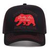 2025 Creative New Baseball Hat STETSON Red Bear Truck Hat Outdoor Sports Sunshade Hat Street Hip Hop Hat Daily Commuter Net Hat