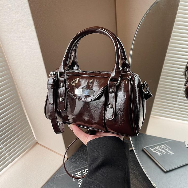 Premium bärbar retroväska dam ny mode axelväska mångsidig messenger-kuddeväska