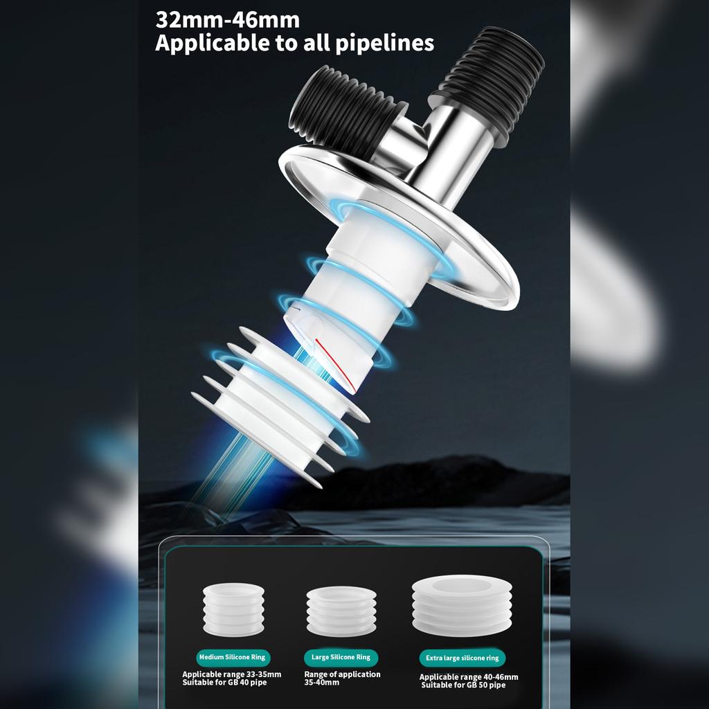 Sewer Deodorant Floor Drain Pipe Kitchens Water Filter Floor Strainer Plug Trap Sink Anti-Odor PestsPrevention Deodorant