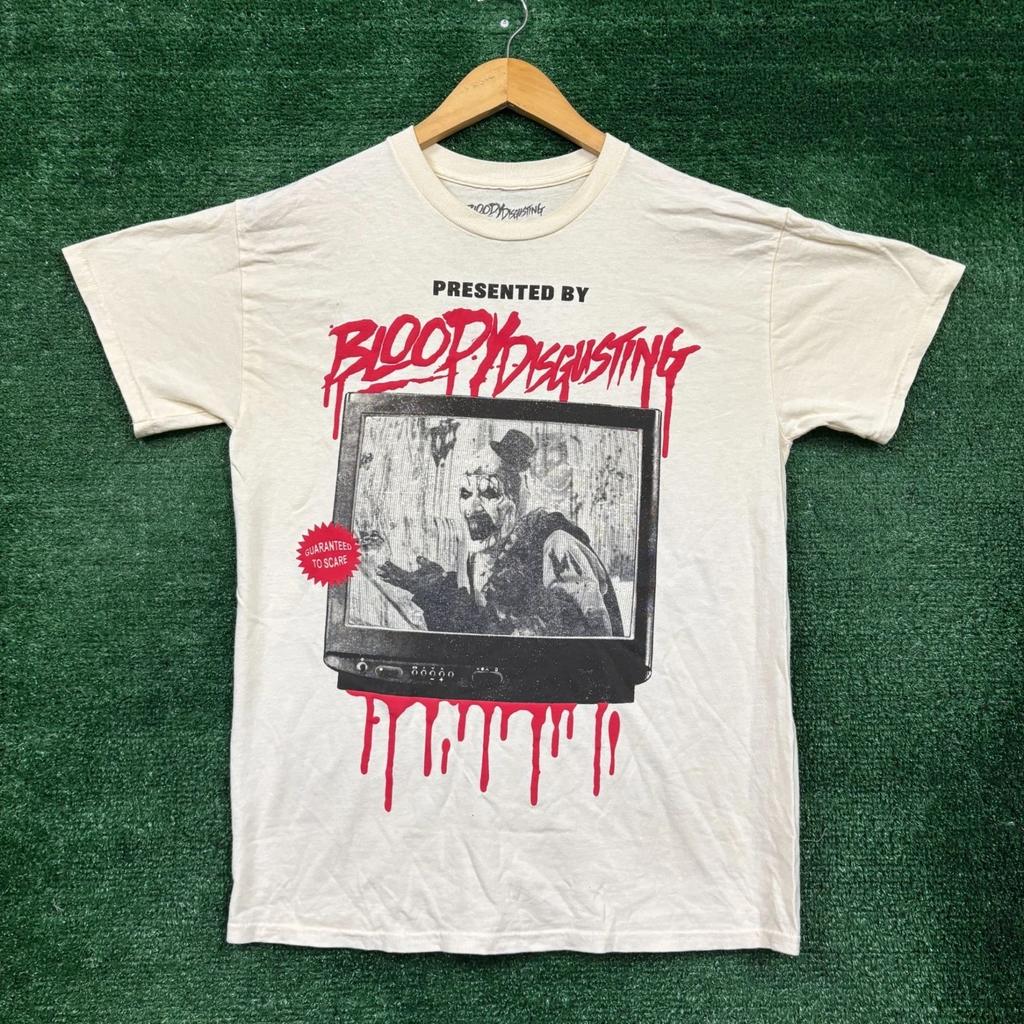 Bloody Disgusting x Terrifier Art the Clown T-Shirt Size Medium