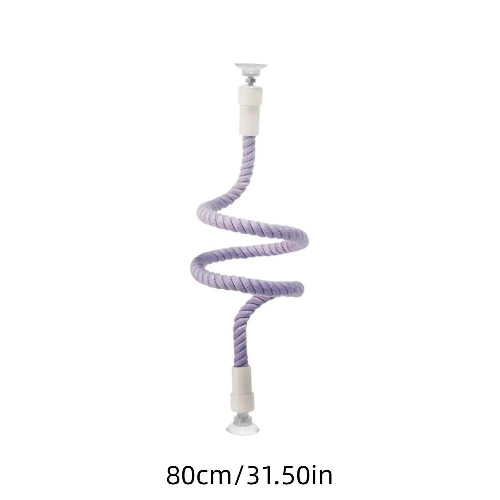 Comfortable Grip DIY Bendable Perch for Birds Cotton Rope Parrot Standing Perch  Cage Enrichment