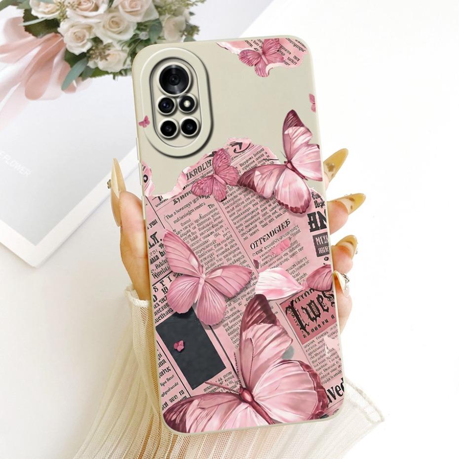 Cute Printed Phone Case For Huawei Nova 8 8i Soft Silicone Shockproof Cases For Huawei Nova8 Nova8i Covers Bumpers