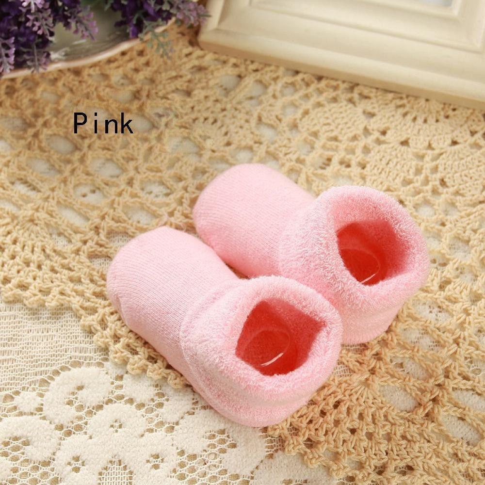 Girl Kid Soft Crib Shoes Baby Carton Socks Warm Sole