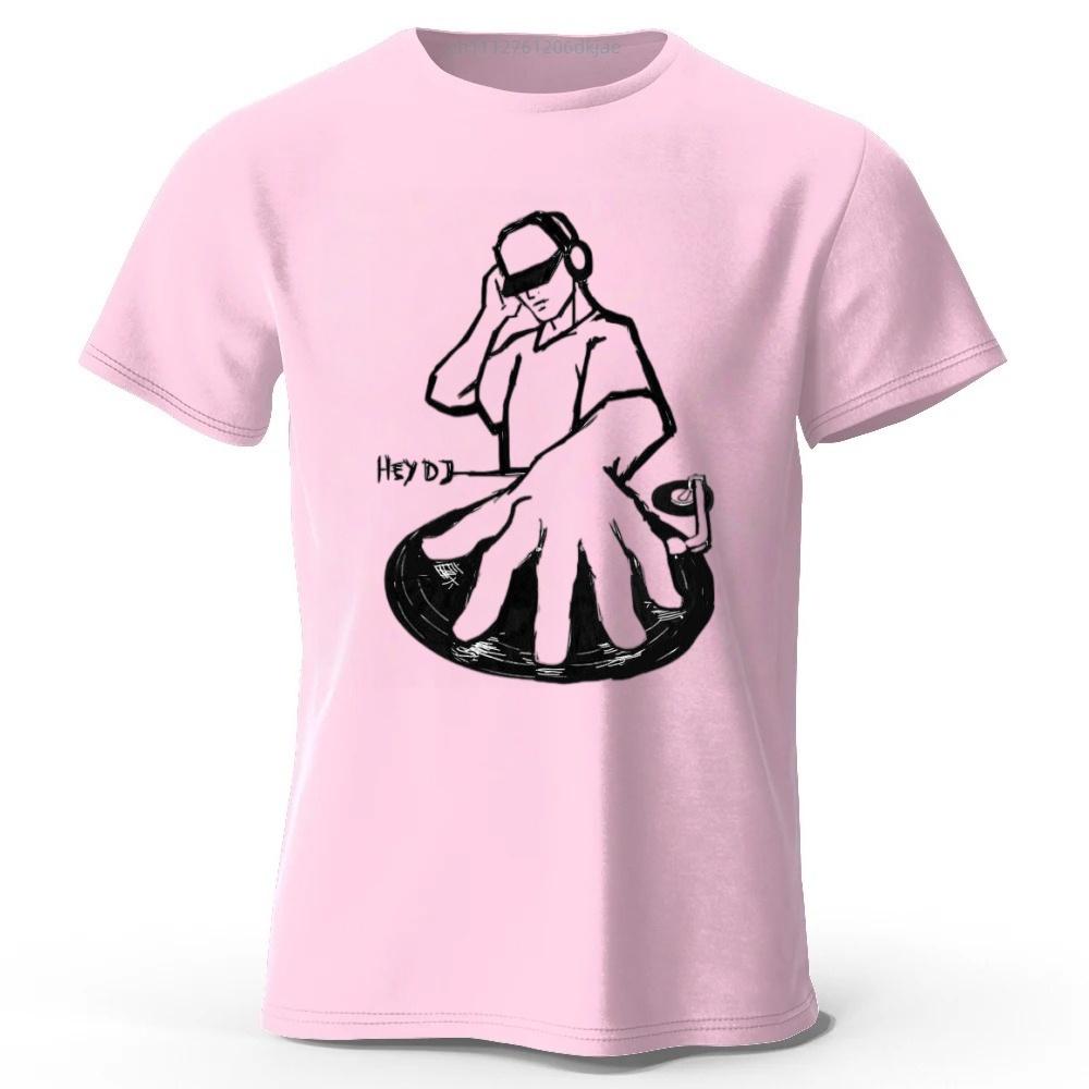 

Casual and Minimalist Men s Cotton Short Sleeves Fashion Design Slow Life Outfit T-shirt Top XL розовый