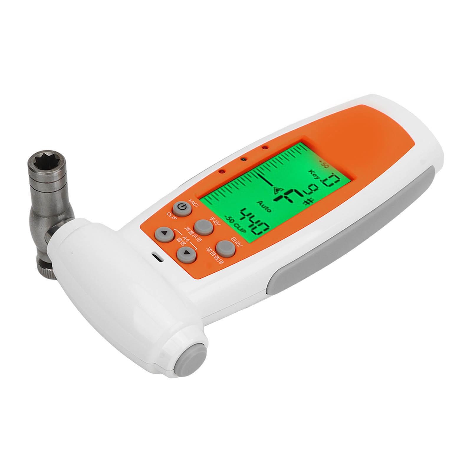 

Guzheng Electronic Tuner Sensitive High Accuracy Large Screen Tuning Wrench Musical Instrument Adjuster