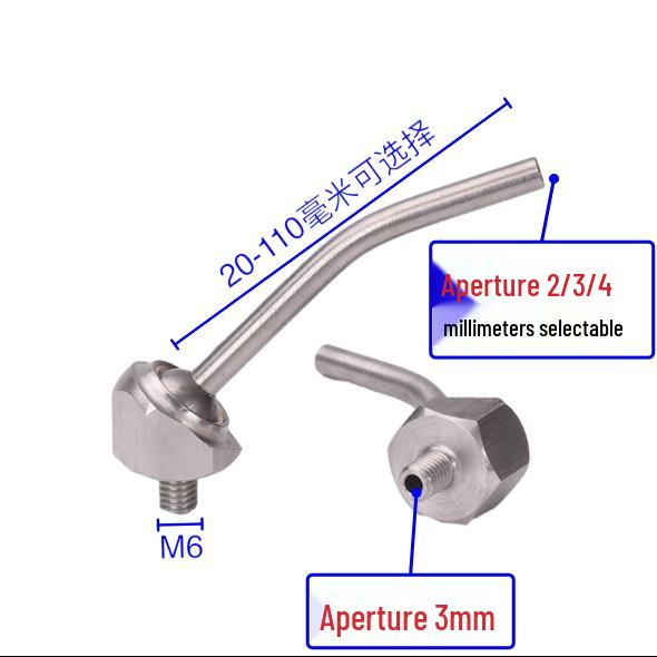 Stainless Steel High-Pressure Universal CNC Lathe Cooling Nozzle Head
