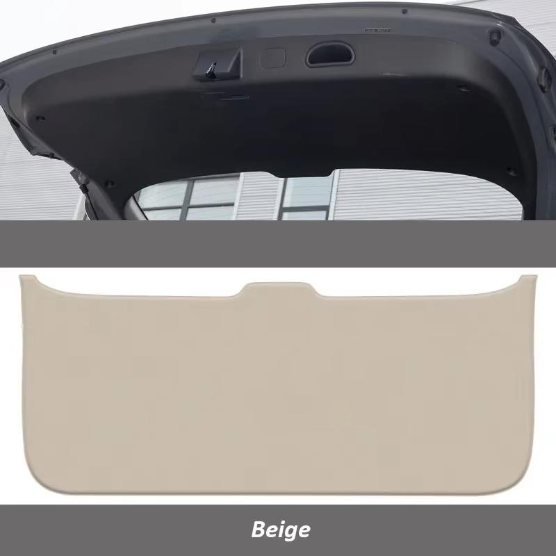 Car Rear Trunk Tailgate Mat For Hyundai Custo Custin 2021-2024 Anti-Dirty Protective PU Leather Decoration Pad Waterproof Mat