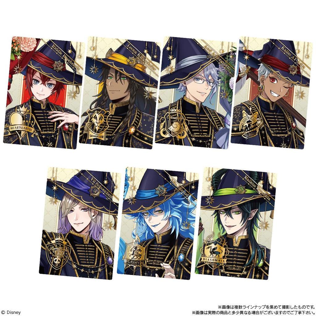 Disney Twisted Wonderland Twin Wafer 7 Snack Box Set (20 Pieces)