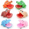 Baby  Pull  Back  Toy Cartoon Crocodile-shaped Bite Hand Toy Mini Pull Back Car Gift
