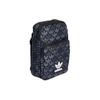 New Adidas Originals Recycled Polyester Plain Weave Fabric Crossbody Bag, Shoulder Bag Regular Unisex Black IU0011