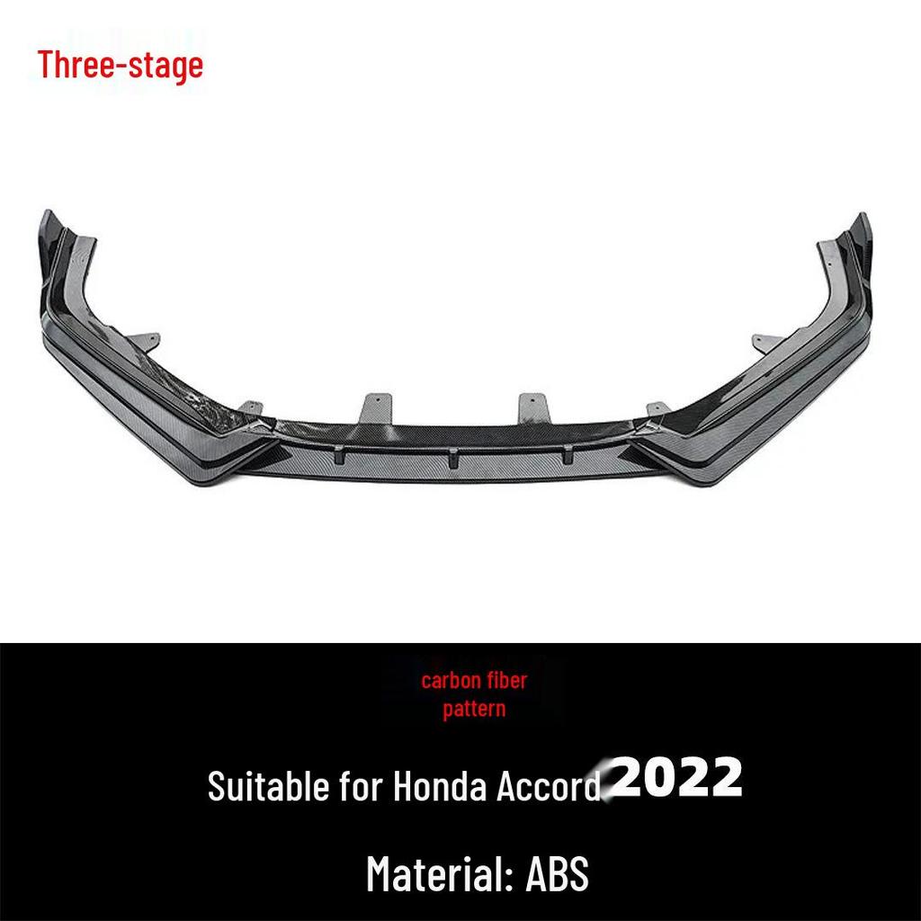 3D Style Punch-Free Front Lip for 2022+ Honda Accord 10.5 Gen