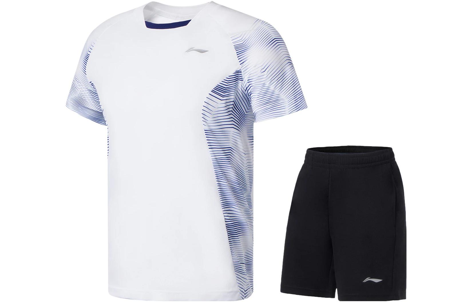 Li Ning Badminton Jersey Set Men s AATQ111-5 XXL